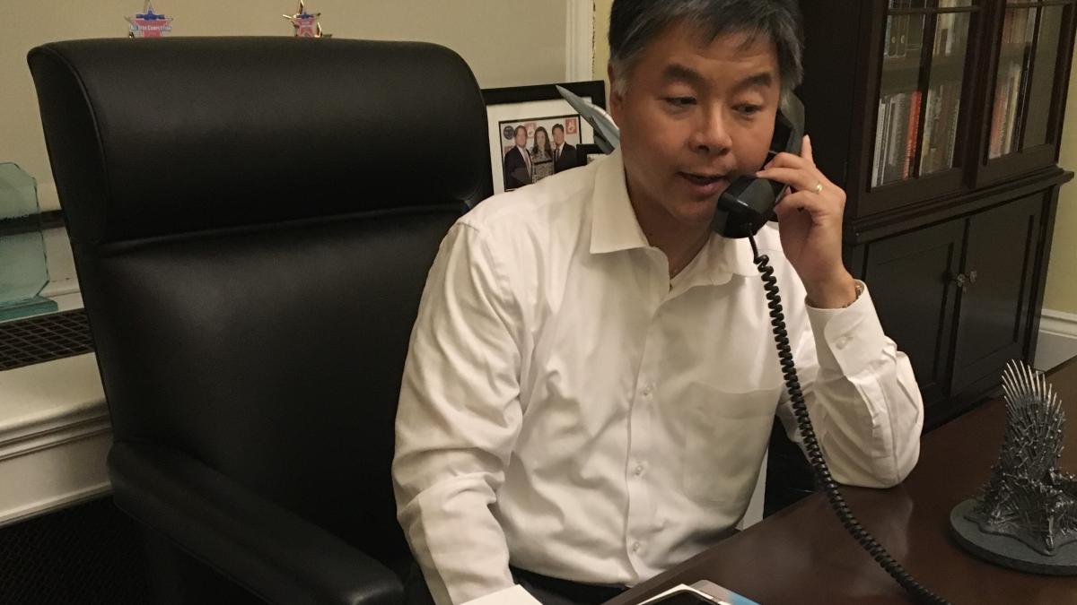 Congressman Lieu on The Phone