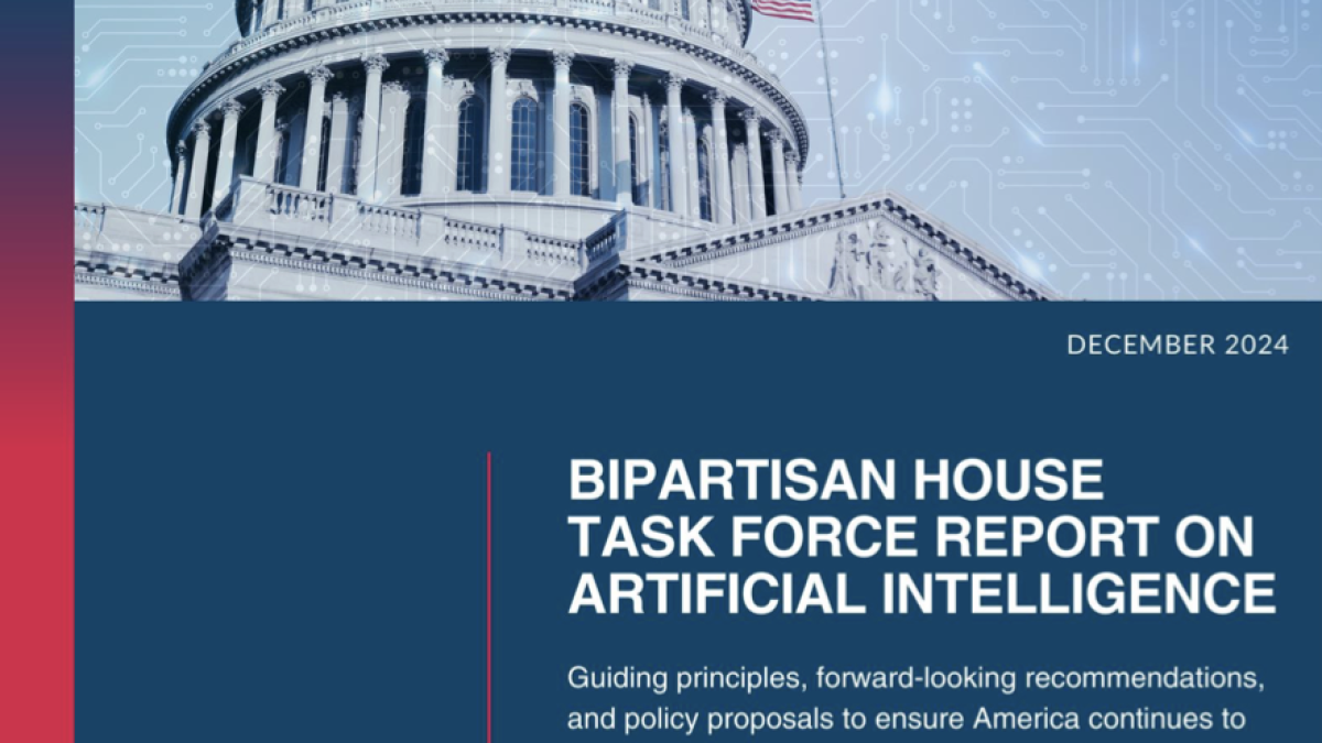 AI task force report