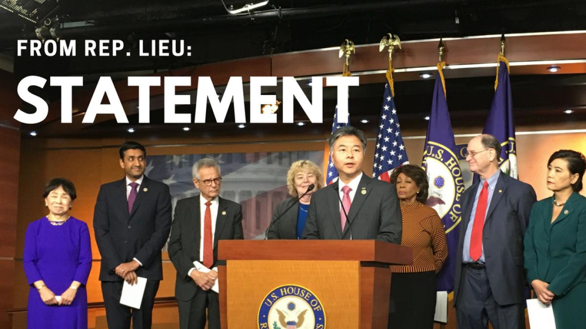 Representative Ted Lieu