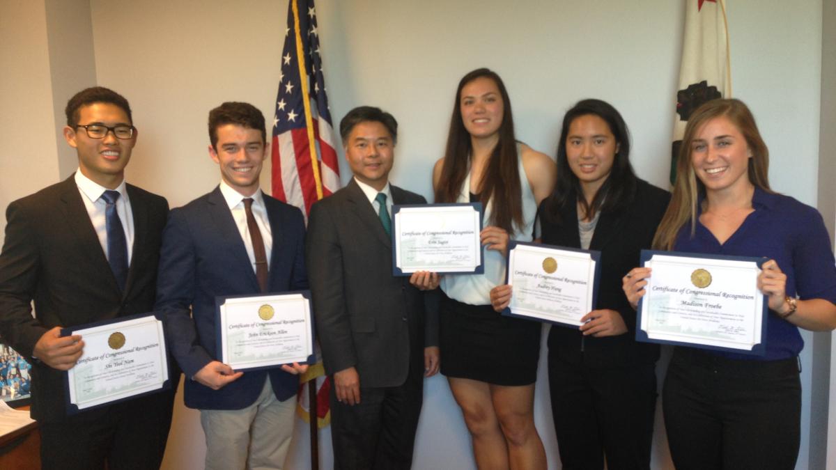 ted lieu military academy nominees