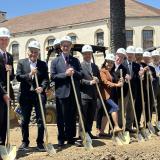 rep lieu at west la va groundbreaking ceremony
