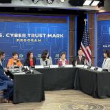 Rep Lieu at White House Cyber Event