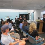 Representative Ted Lieu with Constituents