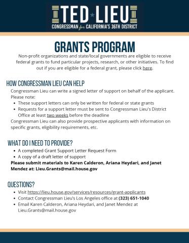 GRANTS FLYER NOVEMBER 2024