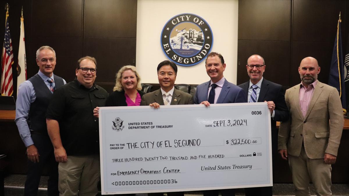 Rep Lieu and El Segundo City Council