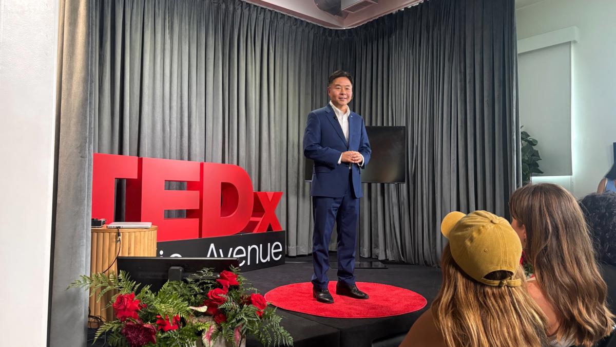Rep Lieu speaks at TedTalk