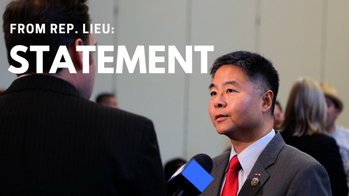 Representative Ted Lieu