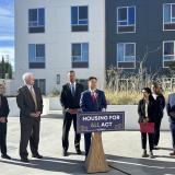 Congressman Lieu at podium