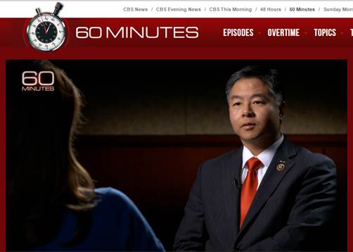 TED LIEU 60 MINUTES 